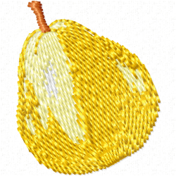 Pear Embroidery Design 12 Pear Embroidery Design 12